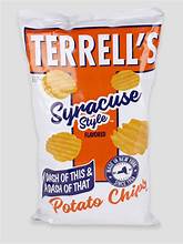 Terrell's Syracuse Style Potato Chips 5oz. NP 12ct.