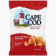 Cape Cod Sweet Mesquite BBQ Potato Chips 2oz. NP 6ct.