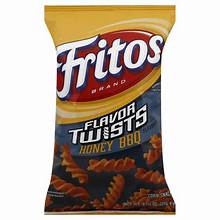 Fritos Honey BBQ Flavor Twists XVL 3.25oz. NP 12ct.