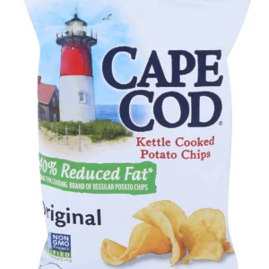 Cape Cod 40% Reduced Fat Original Salted Potato Chips 5oz. NP 8ct.