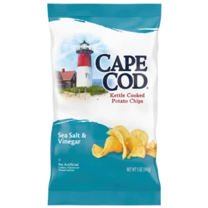 Cape Cod Sea Salt & Vinegar Potato Chips 5oz. NP 8ct.