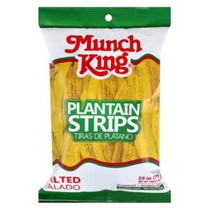 Munch King Plantain Strips 2.5oz NP 12ct.