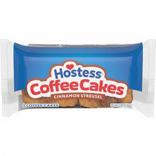 Hostess Coffee Cake Single Serve 2.89oz 8ct.