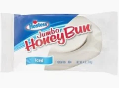 Hostess Iced Jumbo Honey Buns Single Serve 4oz. 6ct.