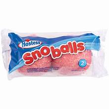 Hostess SnoBalls Chocolate Single Serve 3.5oz. 6ct.
