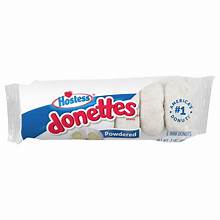 Hostess Powdered Donettes Single Serve 3oz. 10ct.