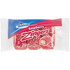 Hostess Raspberry Zingers Single Serve 4.02oz. 6ct.